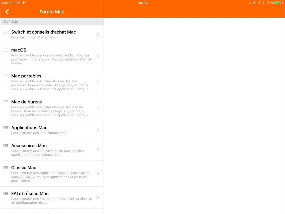 Forums iGeneration iPad  스크린샷